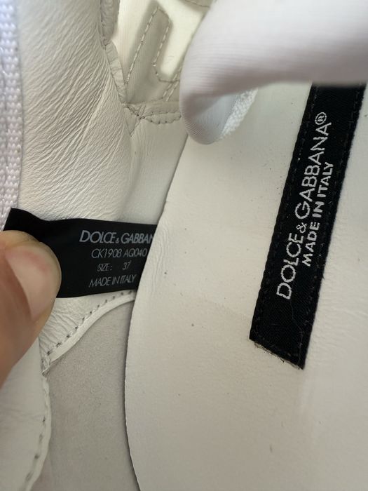 Кросівки Dolce&Gabbana. Оригінал — zdjęcie 4