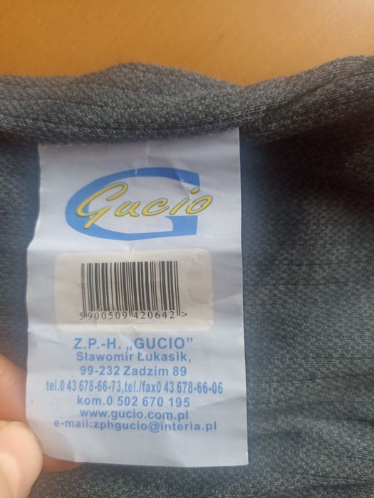 Męskie, ciepłe, popielate, slipy męskie XL