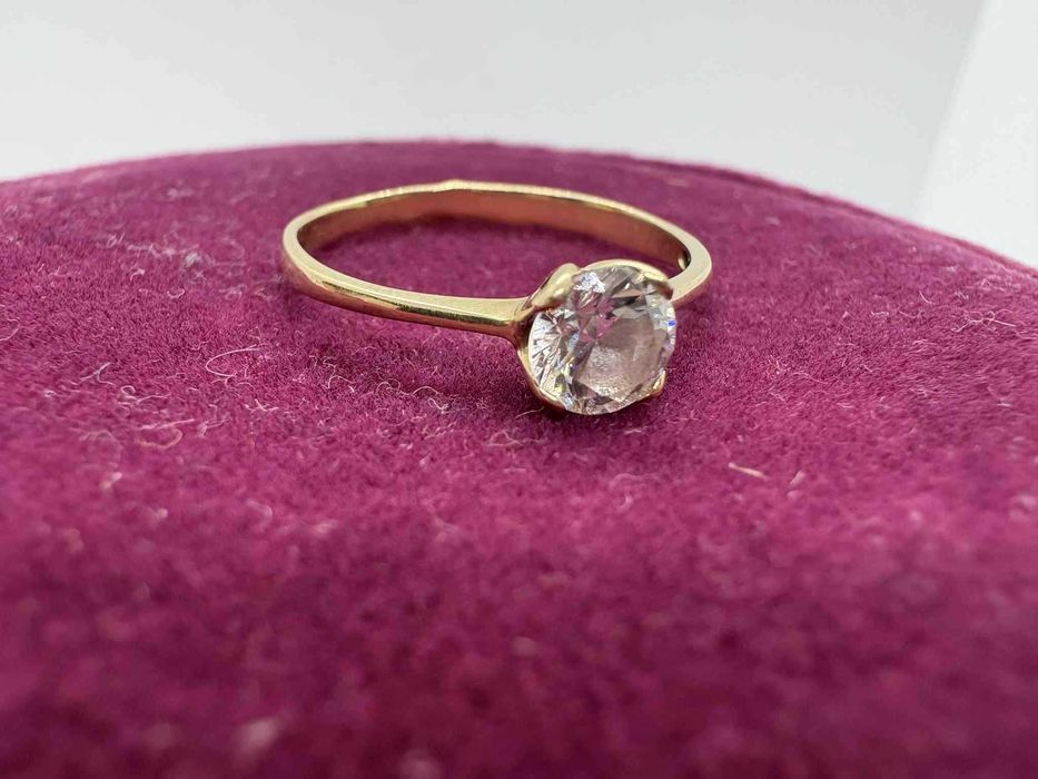 Złoty pierścionek 585 / Nowy Lombard / Katowice