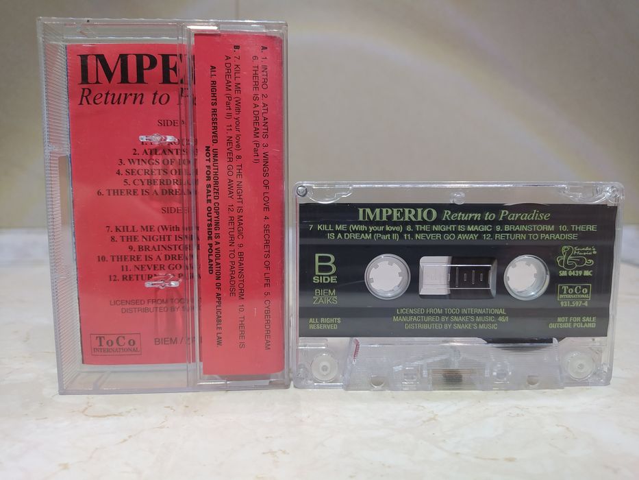 Kaseta Imperio Return to Paradise