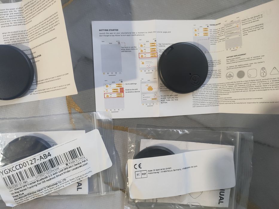 Xiaomi GPS Bluetooth 5.0 Трекер  міні GPS-пристрій