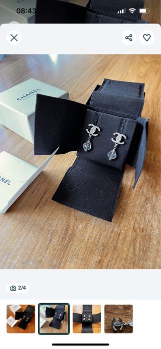 Сережки CHANEL. Оригінал