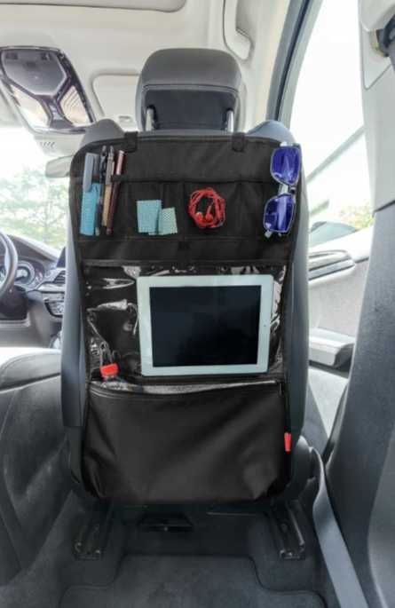 Ultimate Speed organizer podróżny samochodowy na fotel czarny