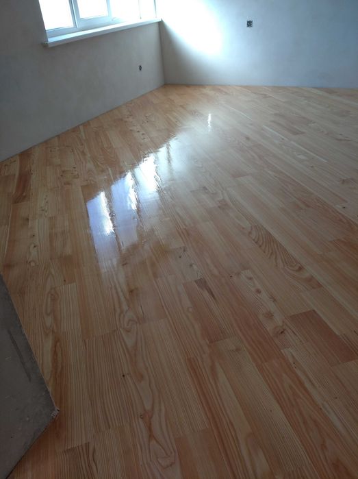 шліфування паркету.