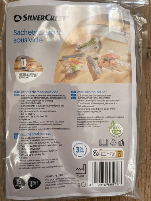 Вакууматор Silver Crest,контейнеры,кульки.