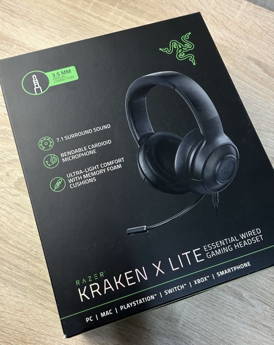 Logitech Superlight, G435 / razer kraken X LITE (ідеал)