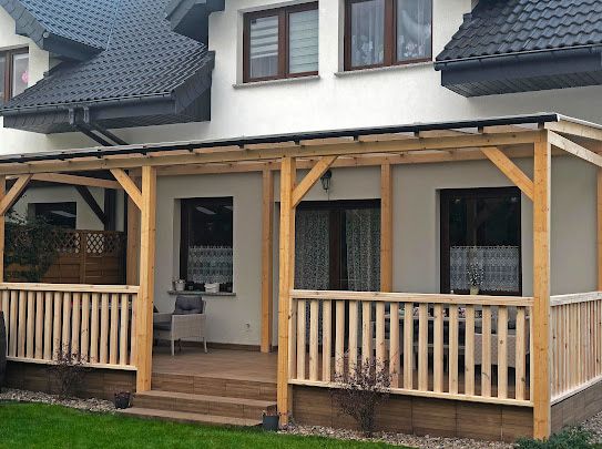 Wiaty, zadaszenia, altany, pergole, domki , tarasy