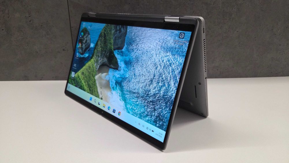 Dell 2 in 1 Latitude 7420 i7 1185G7 ram 16GB dysk 512SSD FHD IPS Dotyk Laptop x360 obracany jak Tablet Windows 11 Gwarancja do domu pracy biznesowy