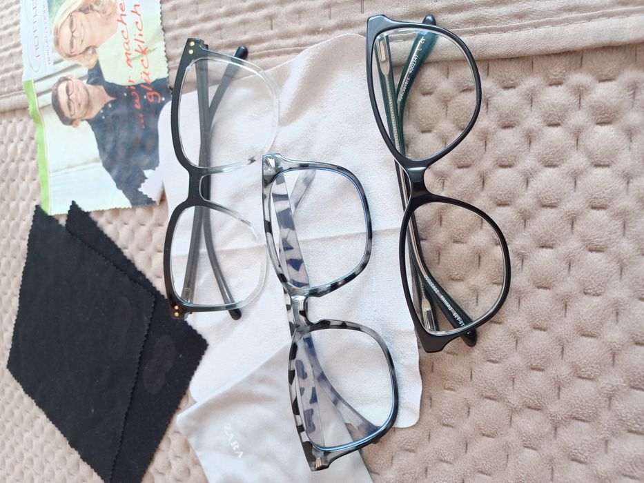Oprawki-okulary damskie 3 pary.