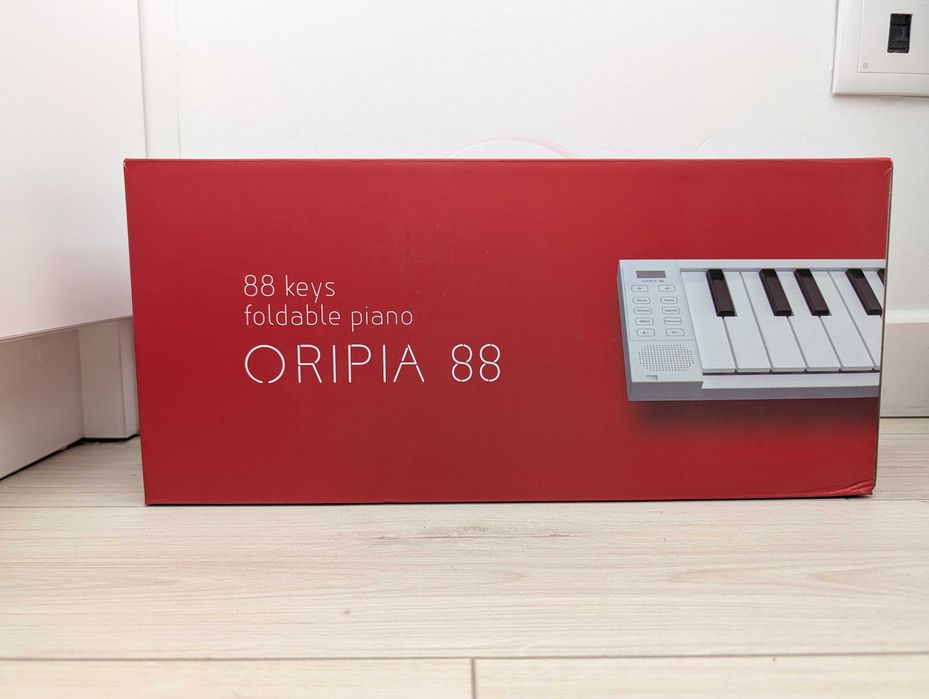Piano Eletrónico Dobrável TAHORNG ORIPIA88 (88 Teclas) com auscultadores novos/"Like New" TAHORNG ORIPIA88 Foldable E-Piano with new headphones