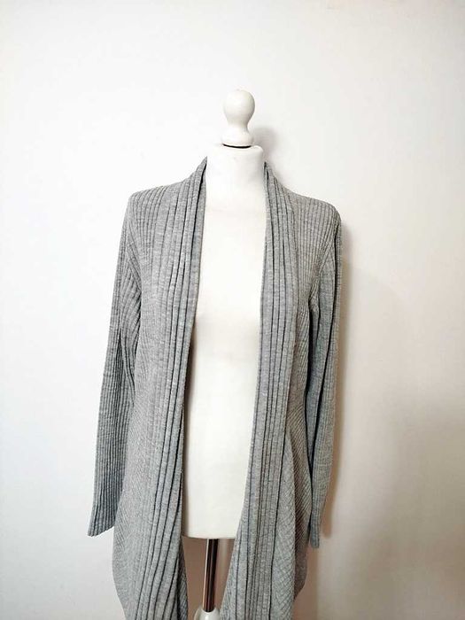 George Maternity szary ciążowy długi kardigan sweterek