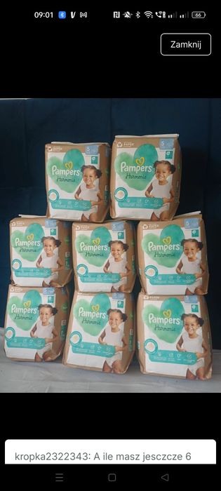 Pampers Harmonie 5, 21 x8