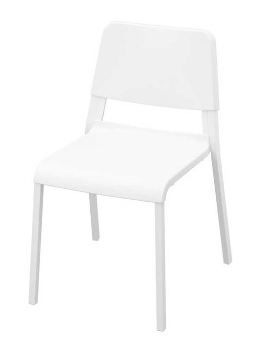 Krzesło NOWE Ikea TEODORES białe