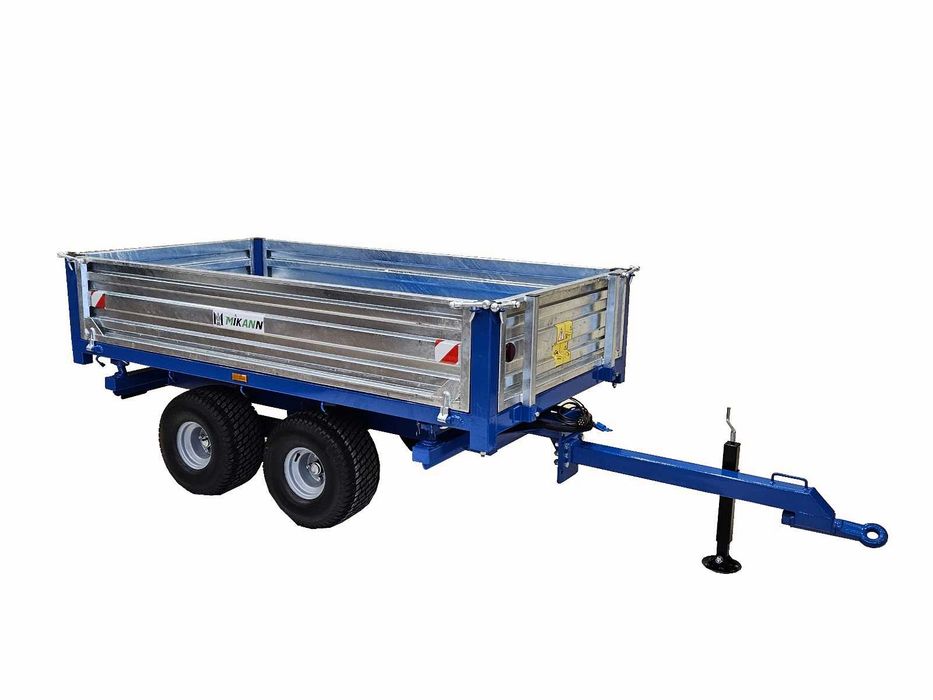 Przyczepa, wywrot 3 stronny,240x125x40,2.5T,RATY 0%,MIKANN,JAPAN TRAK