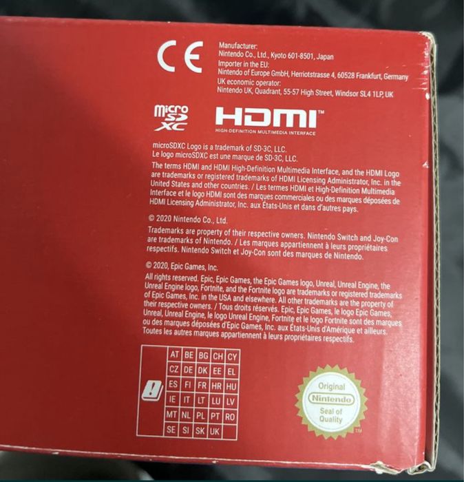 NIntendo switch - FORTINE -