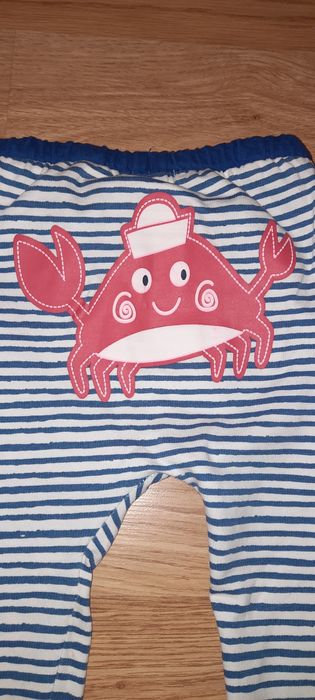 Spodnie bluza body koszulka motyw krab