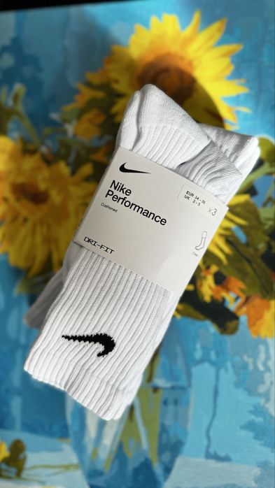 Шкарпетки Nike Sx7664-100 Sx4719-101 оригінал 34-38 42-46 46-50