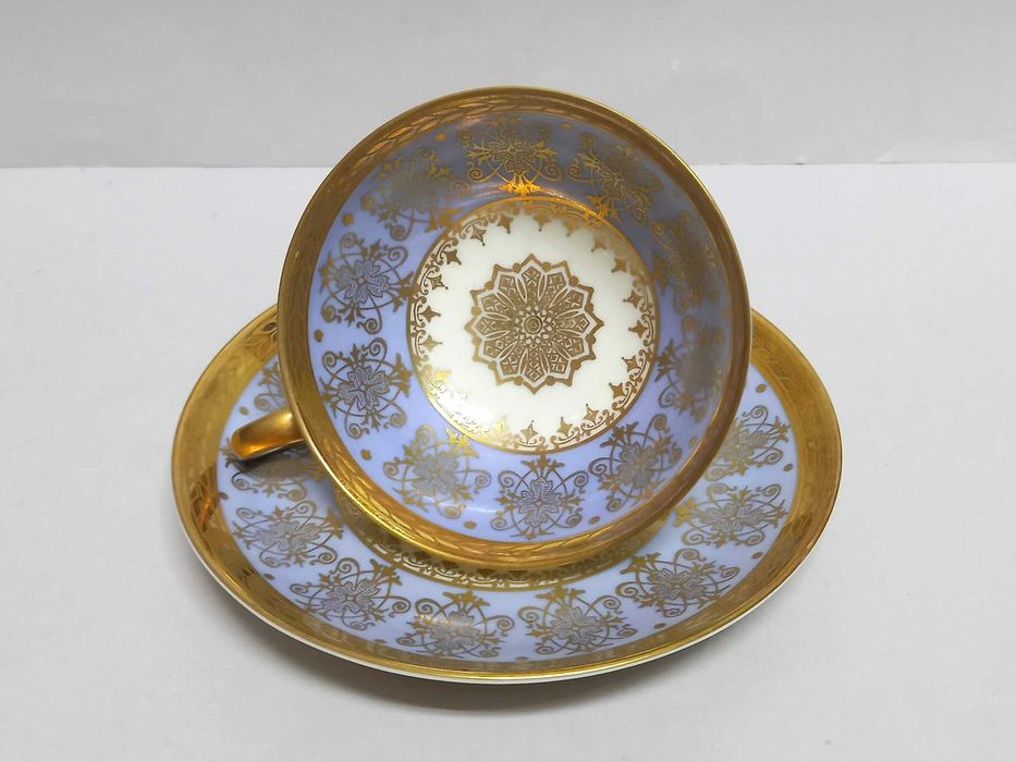 Filiżanka do mokki, błękitna, Rosenthal lata 40-te  - II