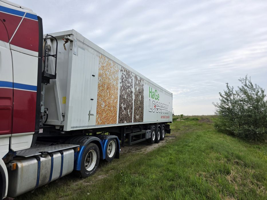 Wywrotka Reisch 2019r SAF 2xoś podnoszona 70m3 Brutto