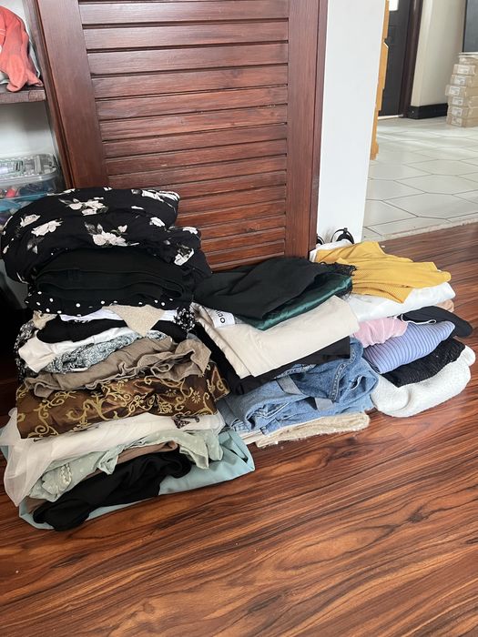 2 duże torby ubrań