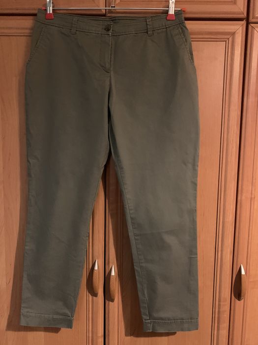 Spodnie damskie oliwkowe rozmiar 40/42