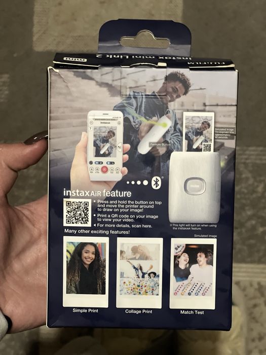 Продам  Fujifilm Instax Mini Link 2 (Clay White)