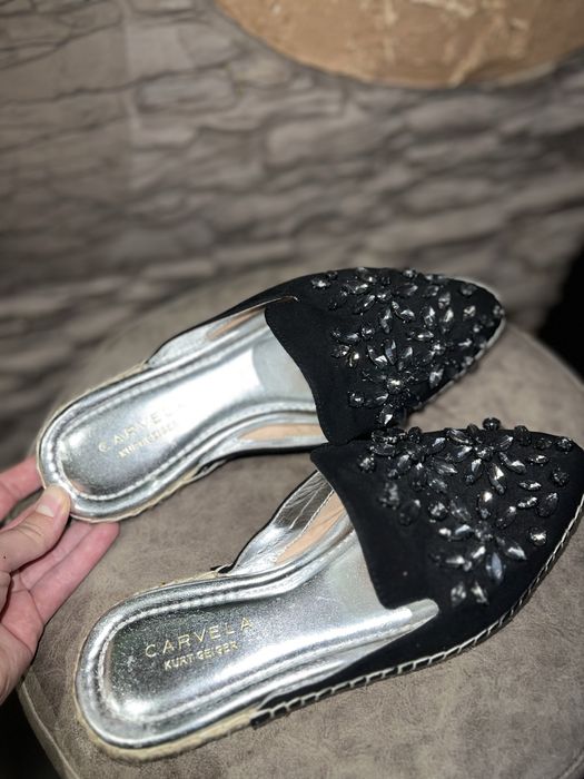 Мюлі Карвела Курт фірмові 35-36 22-23 см стопа