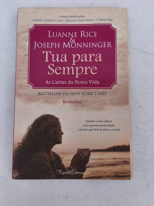 Livro Luanne Rice e Joseph Monninger - Tua para sempre