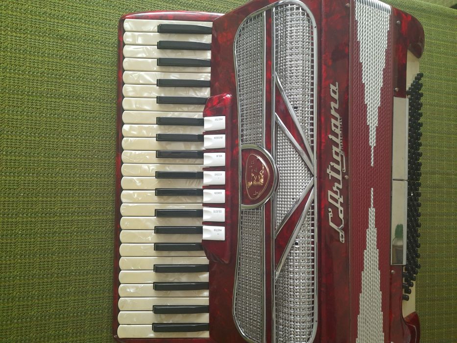 Włoski akordeon Artigiana 120 basów Rzeszów • OLX.pl
