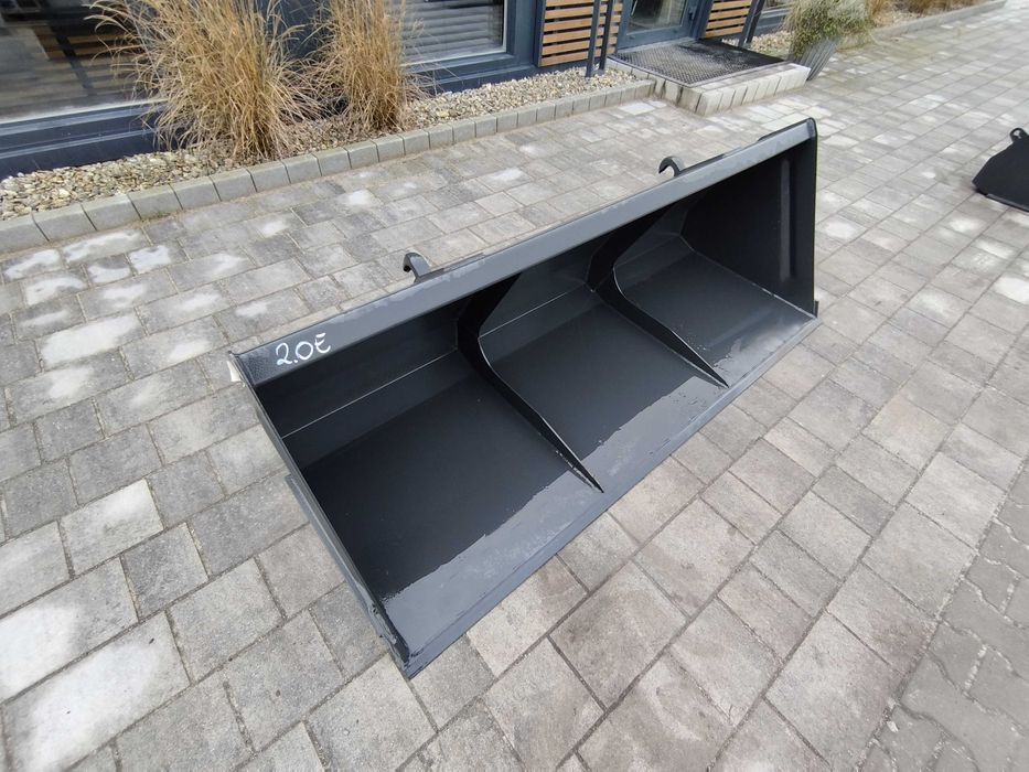 Łyżka do ładowacza lub ładowarki Metal-Technik Blacha 5mm HARDOX Mocna