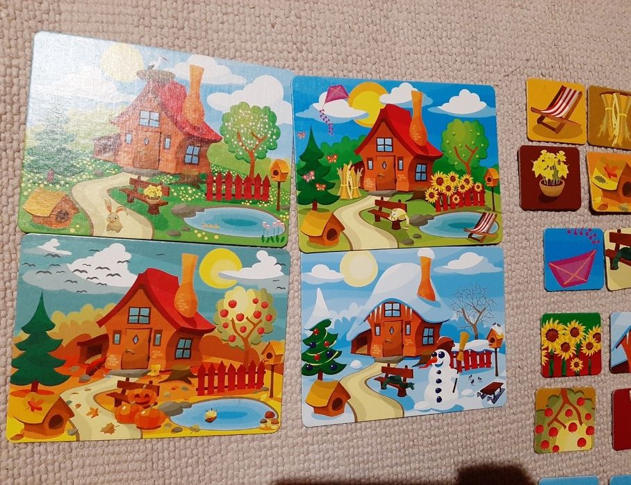 Gry A to było tak, 4 pory roku