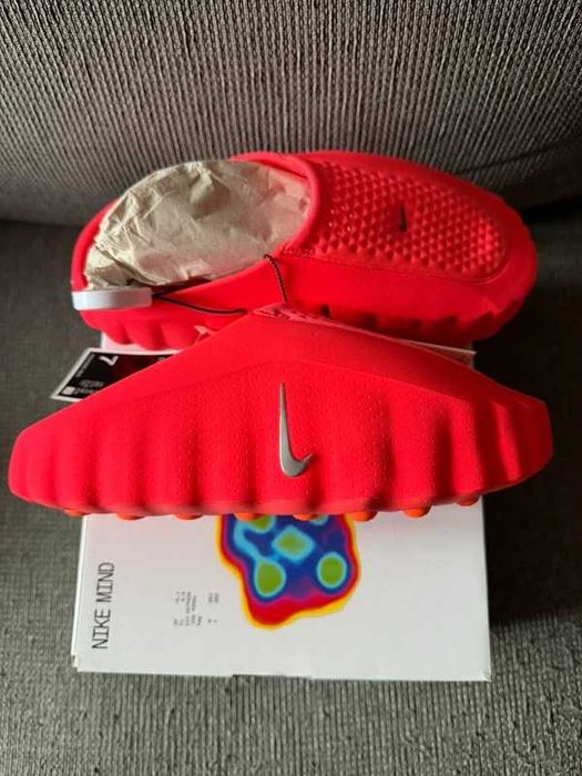 Nike Mind 001 Slide Solar Red R.45