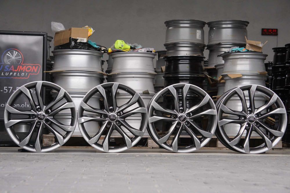 Alufelgi oryginał Audi 5x112 9Jx20 et45 cb57,1mm grafitowy polysk