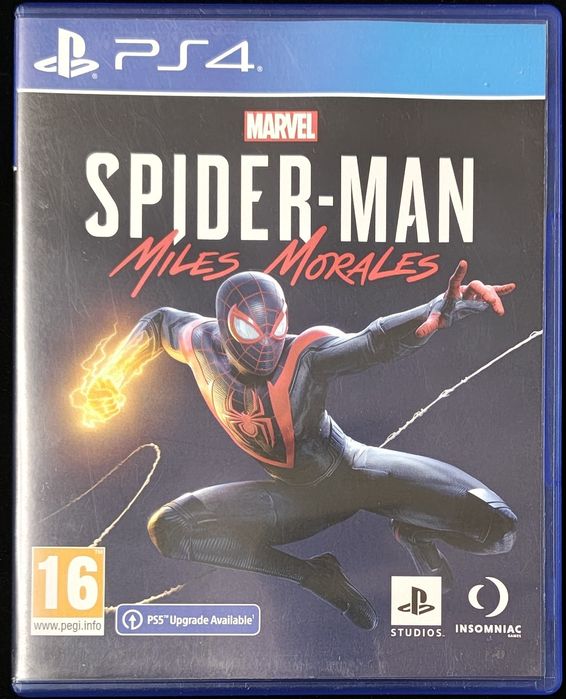 Spiderman Miles Morales EN Gra na PS4 i PS5 w BDB stanie po angielsku