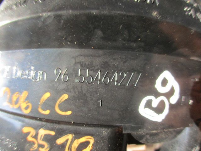 Difusor / saída de ar PEUGEOT 206 CC (2D)