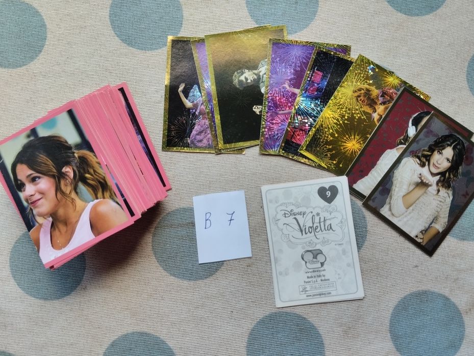 (B1) Cromos de 8 coleções