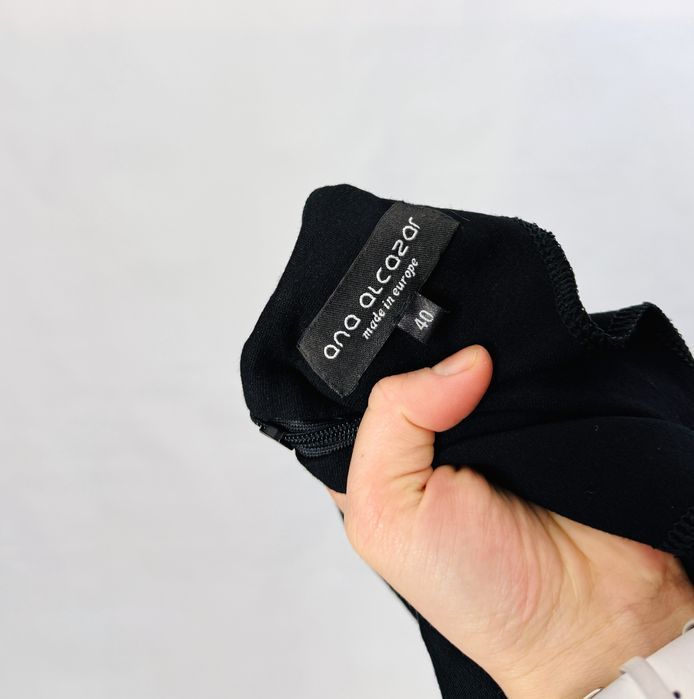 Trójkolorowa sukienka ołówkowa midi L 40