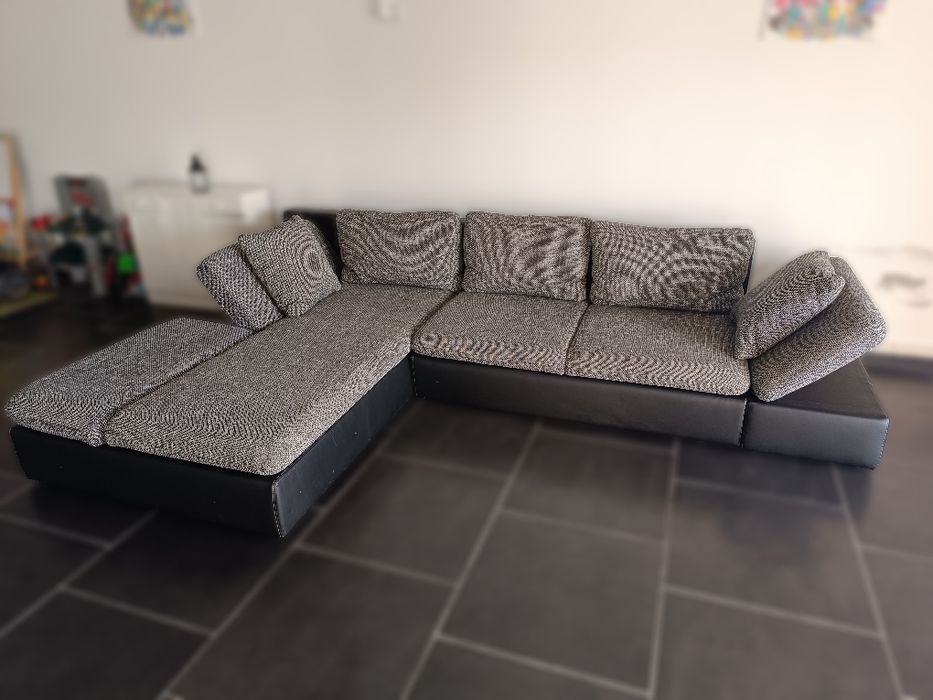 Sofá Cama com Chaiselongue