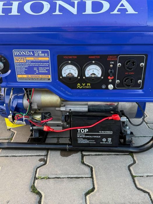 Газовый генератор HONDA 5.5 кВт з Електростартером.
