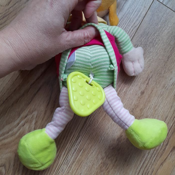 Мяка іграшка 36см., гризунець, підвіска, музична лялька.