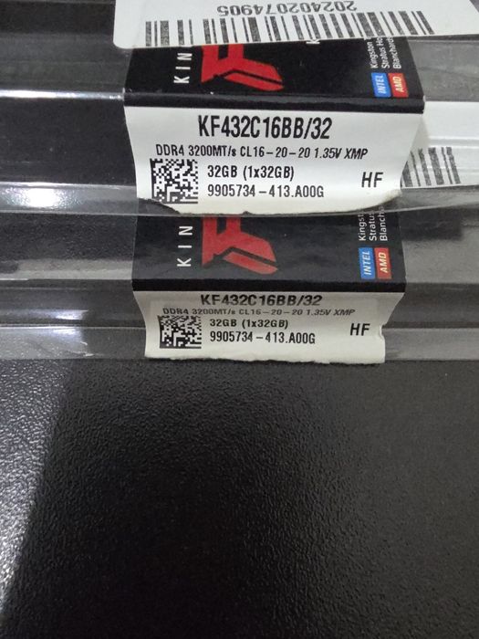 Memórias Ram Dimm 64Gb Ddr4 (2x32Gb) Kingston Fury a 3200Mhz