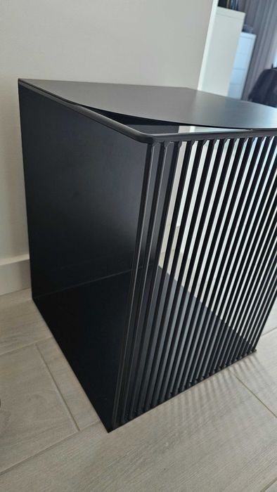 Mesa de Apoio Preta em Aço