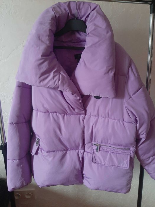 Куртка зефірка лілова жіноча