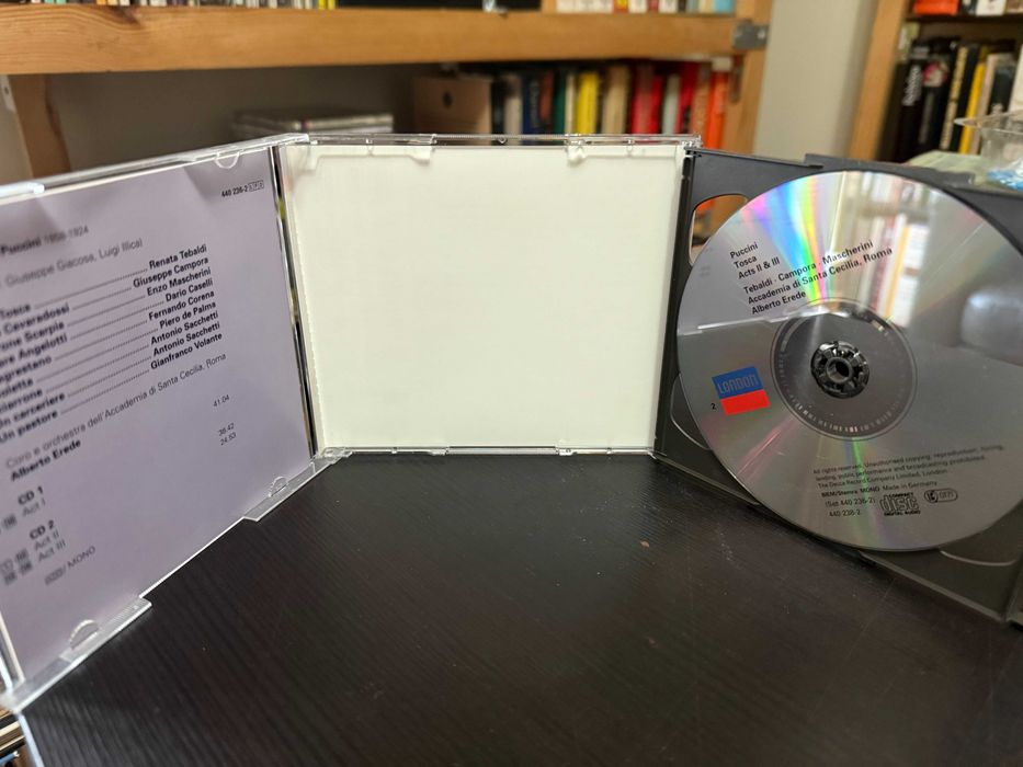 Puccini – Tosca – Tebaldi, Campora, Mascherini – Alberto Erede