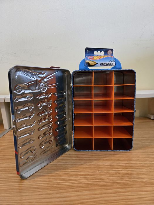 Case para carrinhos miniatura hotwheels, caixa de transporte para guardar miniaturas.