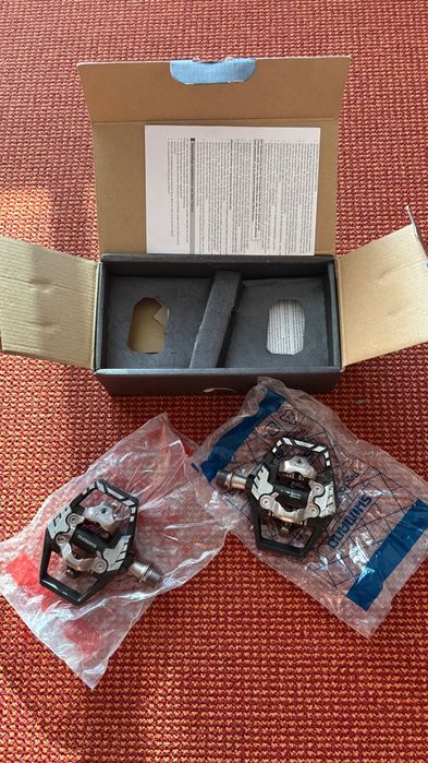 Pedais de encaixe Shimano Deore XT PM 8120 - Como novos