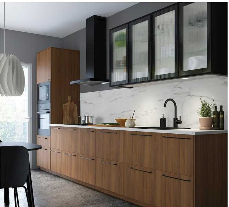 Frentes gaveta TISTORP, castanho efeito nogueira, 60x40 cm