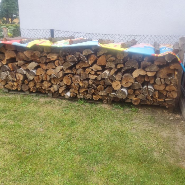 Drzewo kominkowe opałowe liściaste olszyna metry łupane  suche