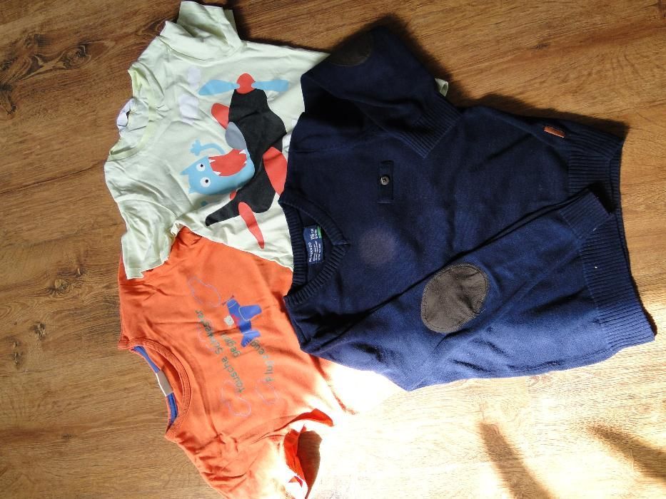 Komplet koszulek dla chłopca w rozmiarze 116