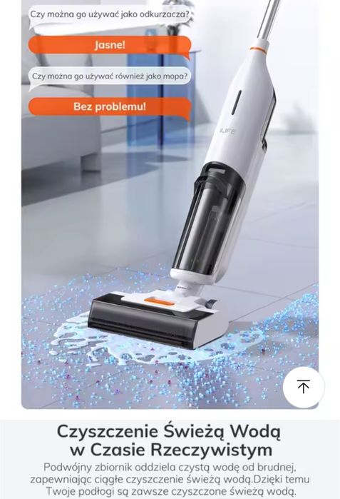 Nowy Odkurzacz mopujący